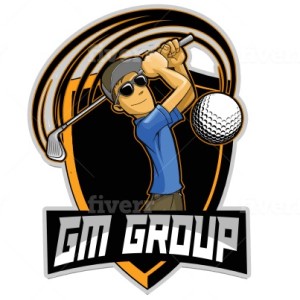Logotipo de golf - Grupo GM